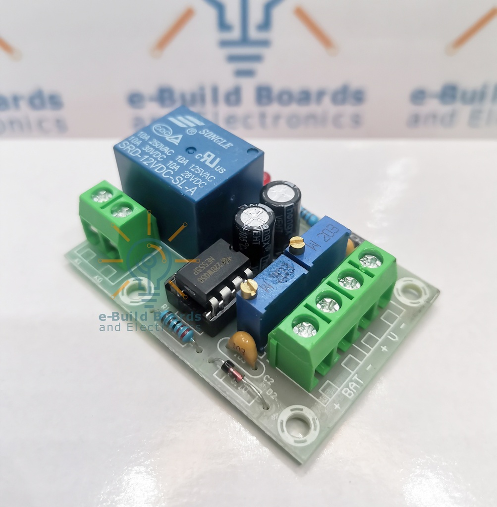 Charging Control Board for 12V Battery, Automatic Charger