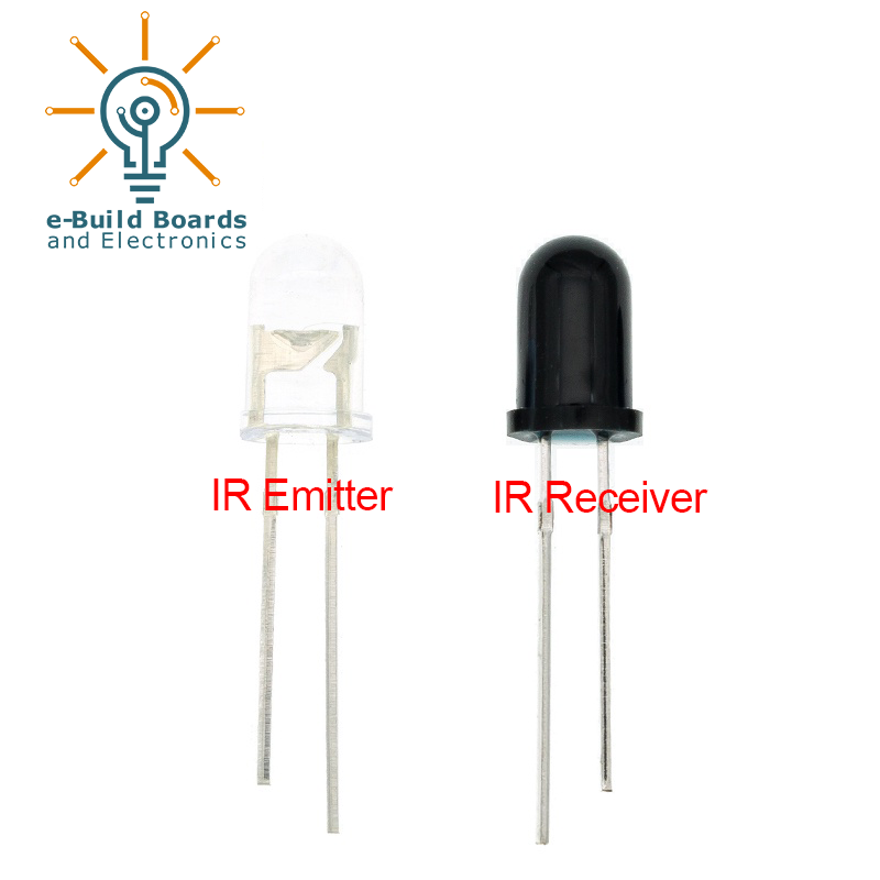 IR (Infrared) LED Emitter and Receiver