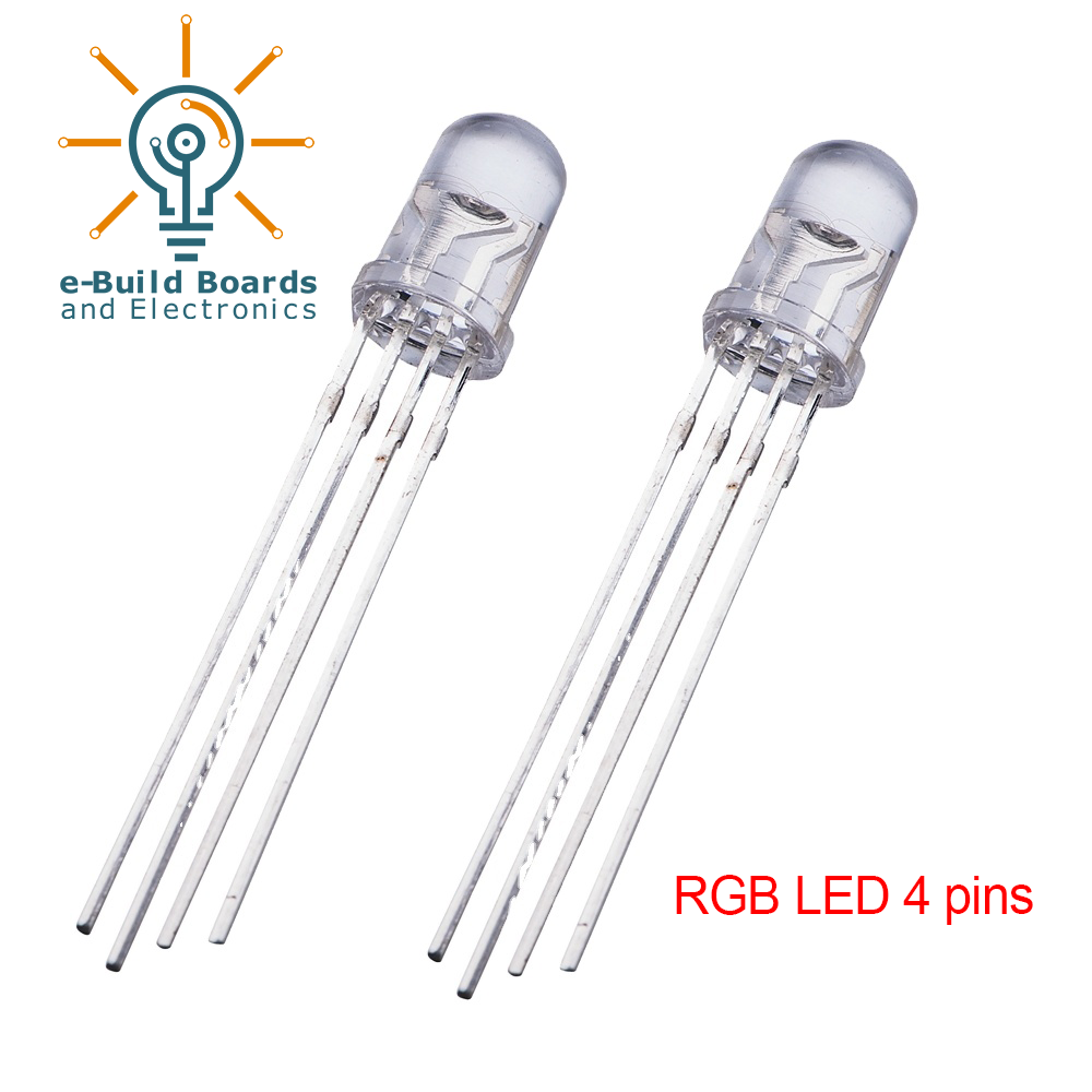 RGB LED 5mm 4pin