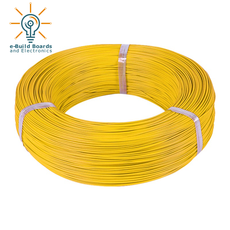 Hook up Wire Size 26 Yellow per meter