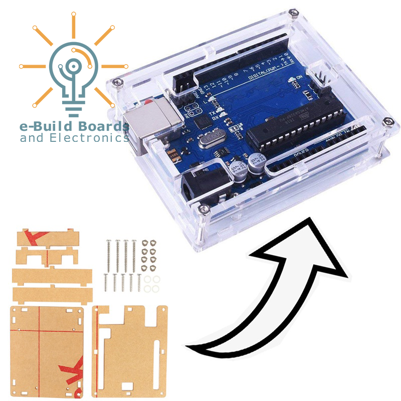 Arduino UNO R3 Acrylic Case