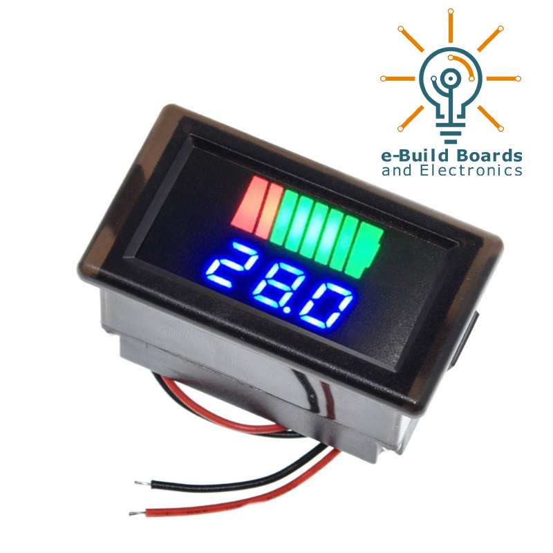 Car Battery Charge Level Indicator 12V-84V