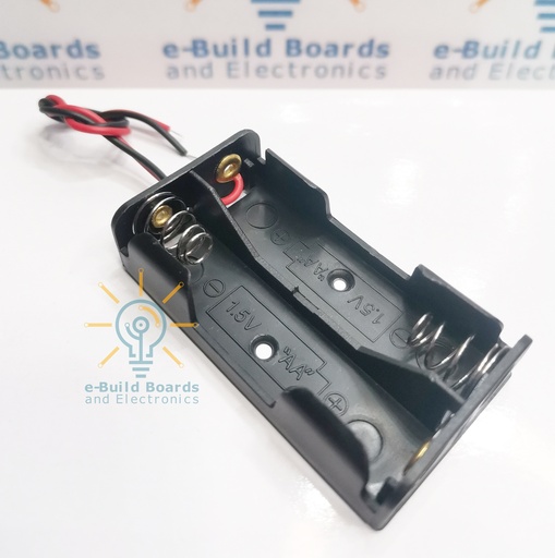 Battery Holder for AA Batteries 2 slots