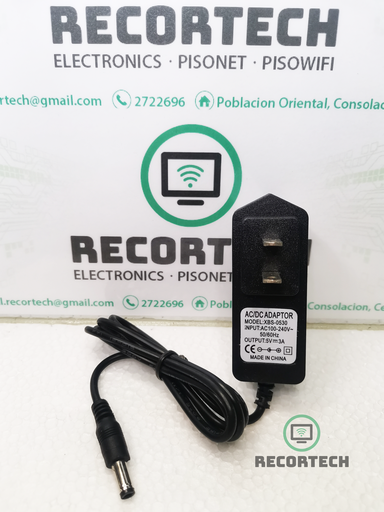 Power Adapter 5V 3A, AC/DC Adaptor