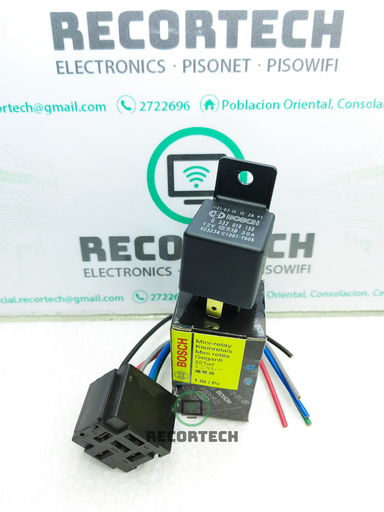 High Power Relay 12V 30A with Socket